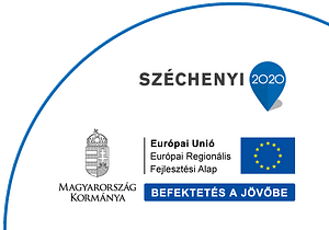 Széchenyi 2020 logó az alsó pozícióban